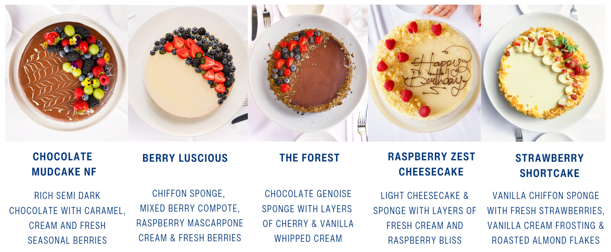 Freshly Made Cakes at Nick's Restaurant & Bar Group Freshly Made Cakes at Nick's Restaurant & Bar Group